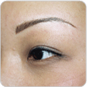 Example of Permanent Eyebrows Los Angeles