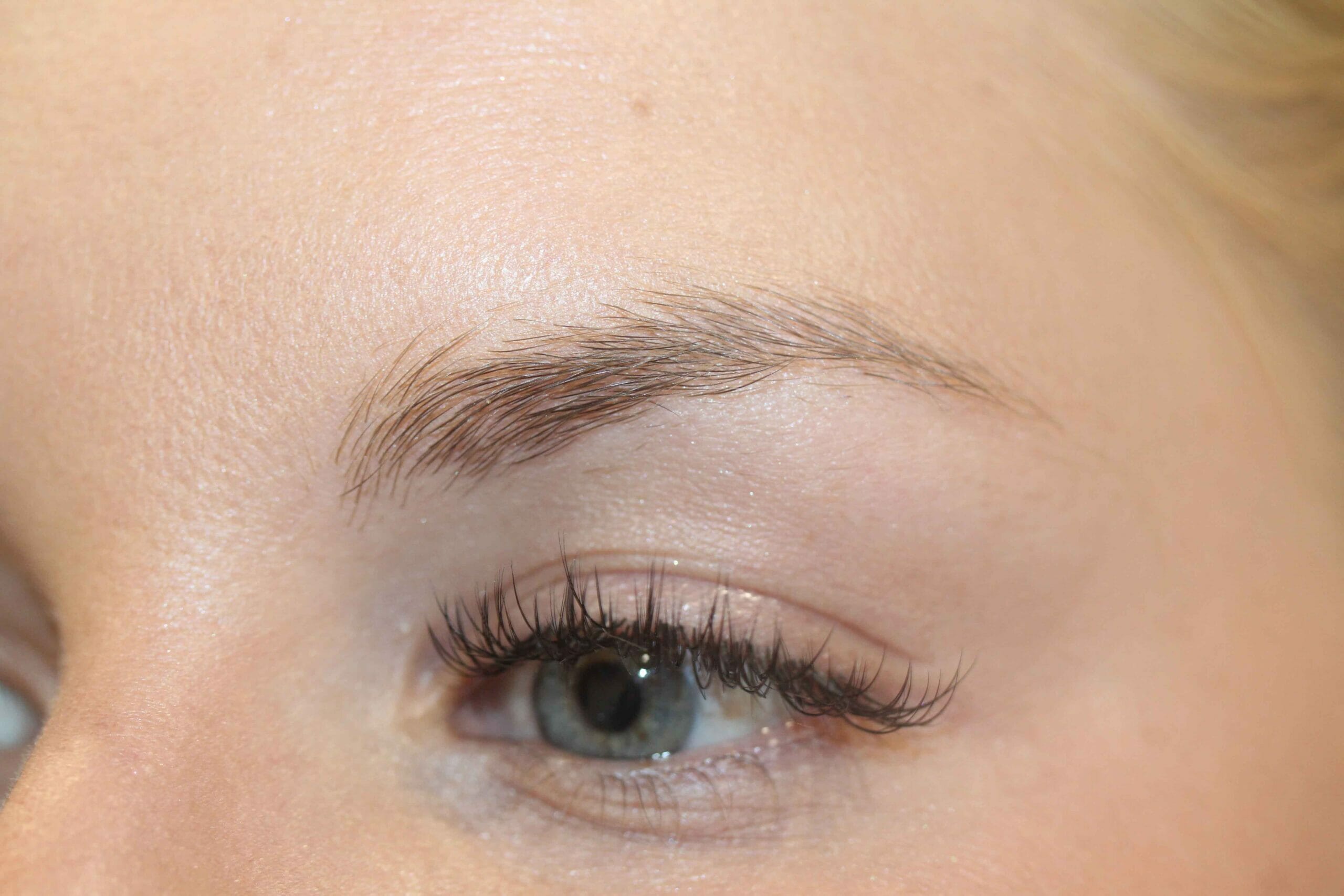 eyebrows before