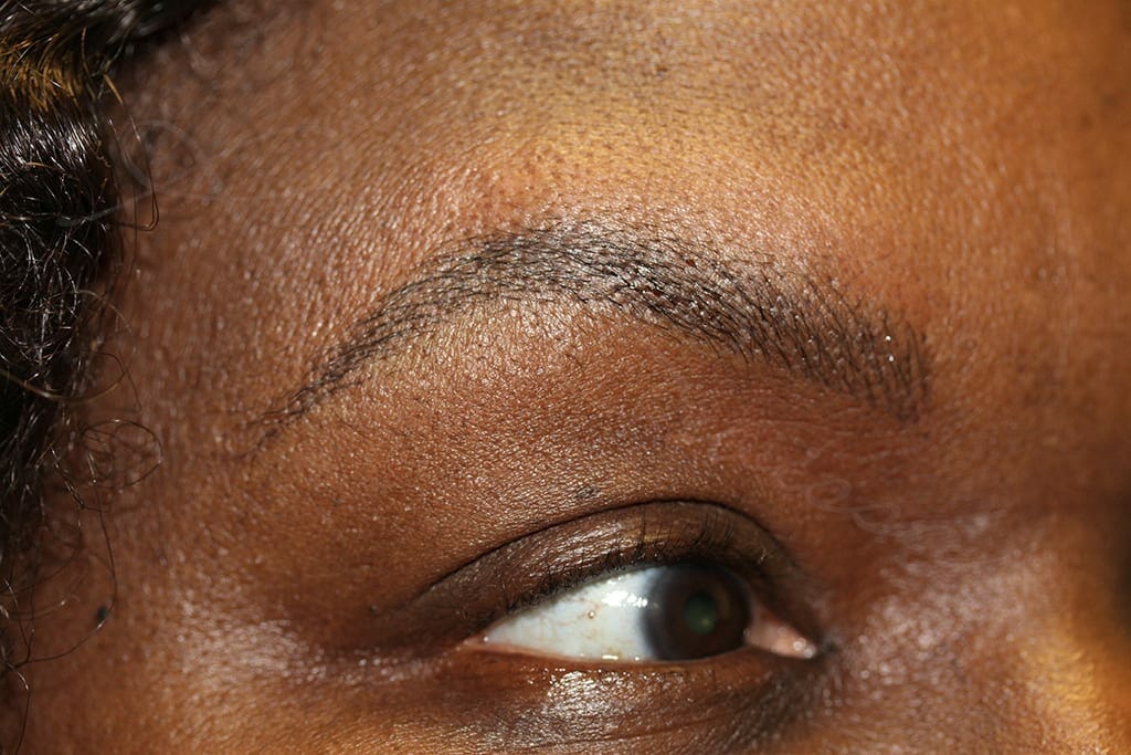 Eyebrows After Picture