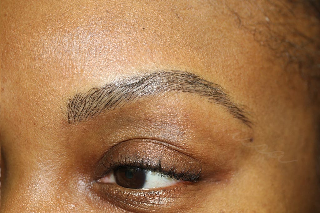 Eyebrows After Picture