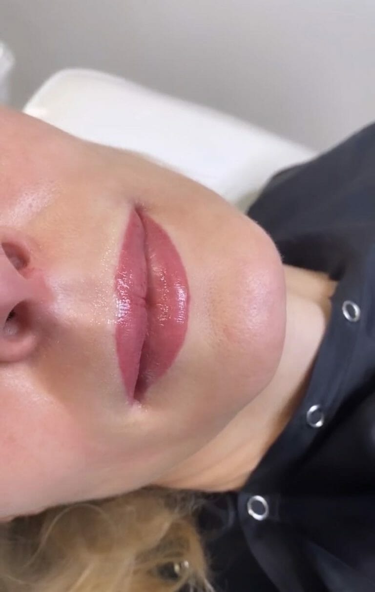 permanent lipstick tattoo
