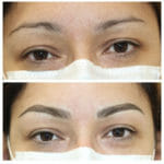 permanent eyebrow tattoo